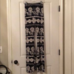 Navy and white print “Bam Bam Bells”